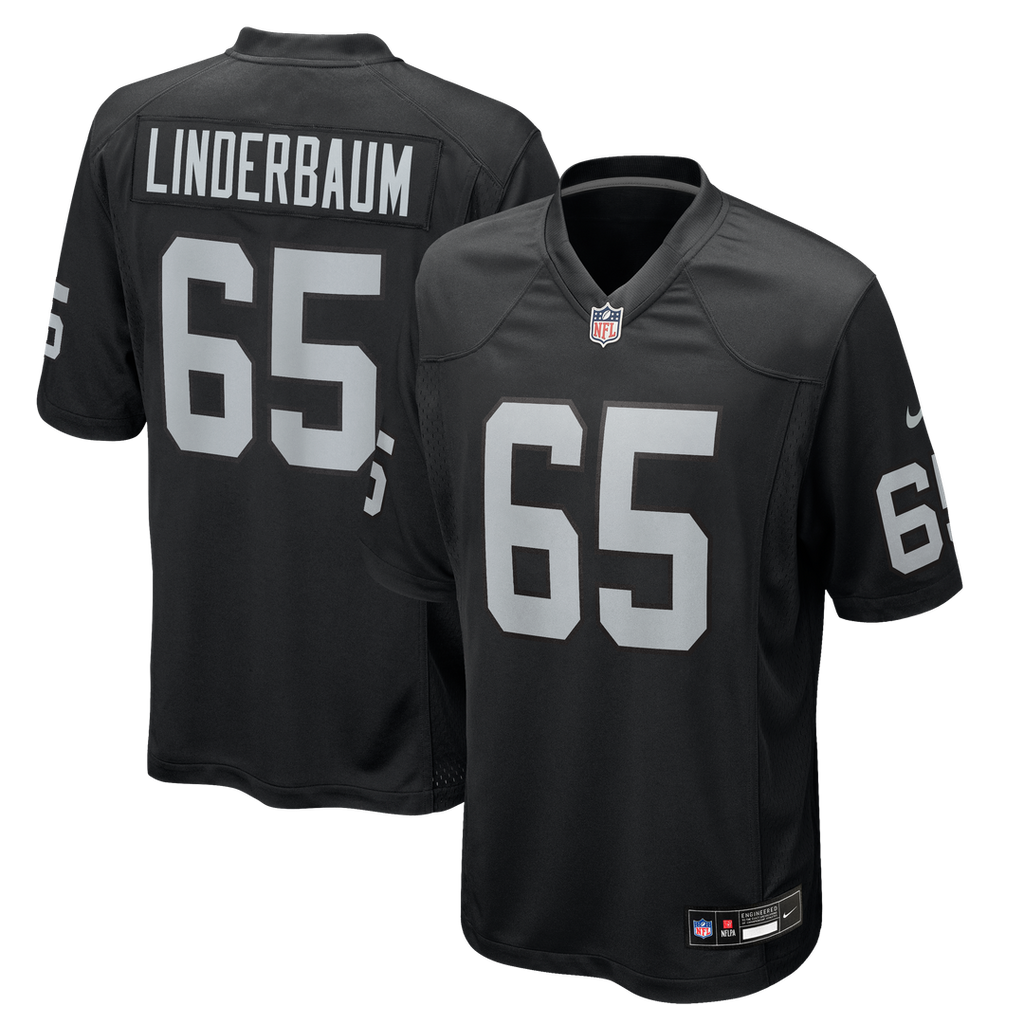 Tyler Linderbaum Las Vegas Raiders Game Jersey - Black