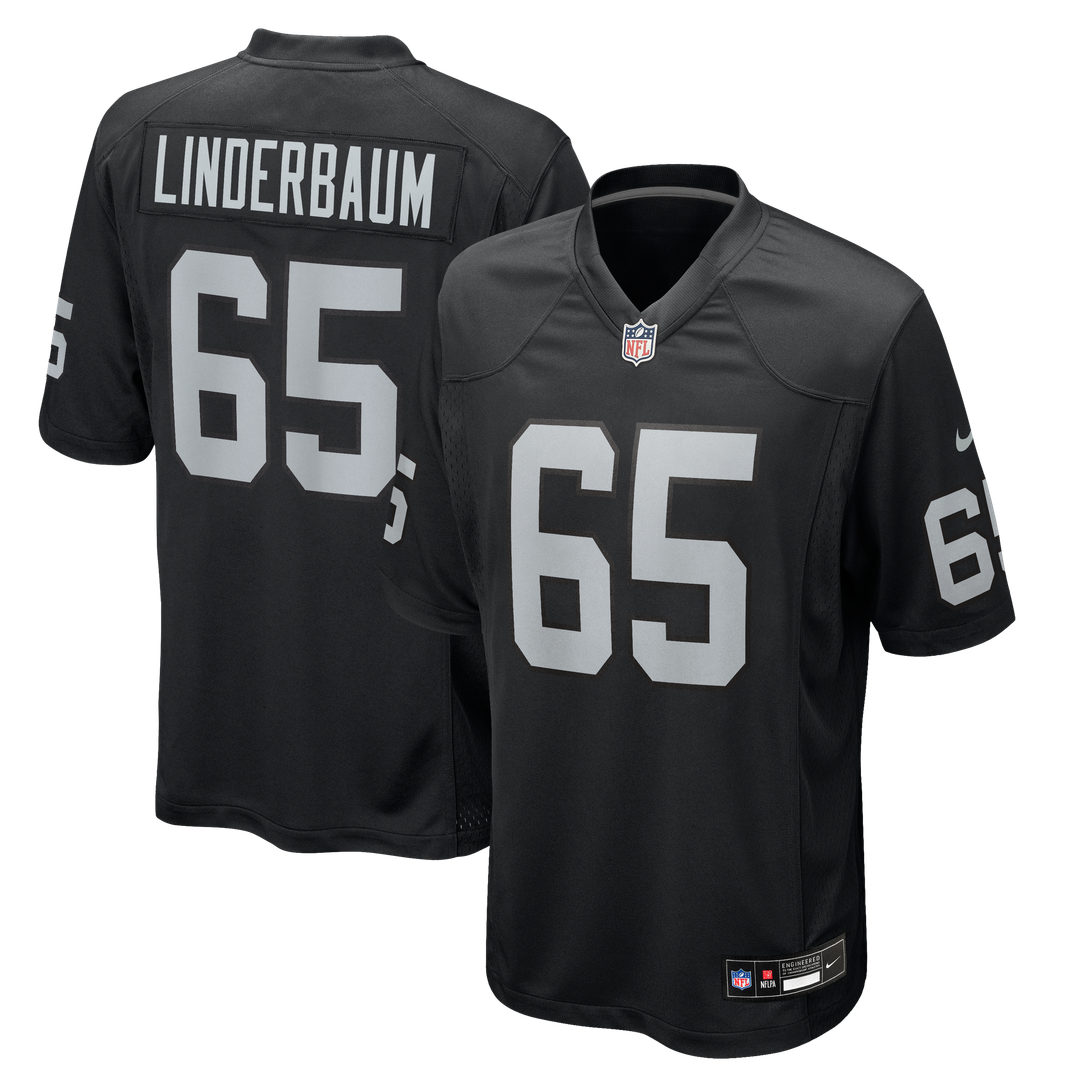 Tyler Linderbaum Las Vegas Raiders Game Jersey - Black