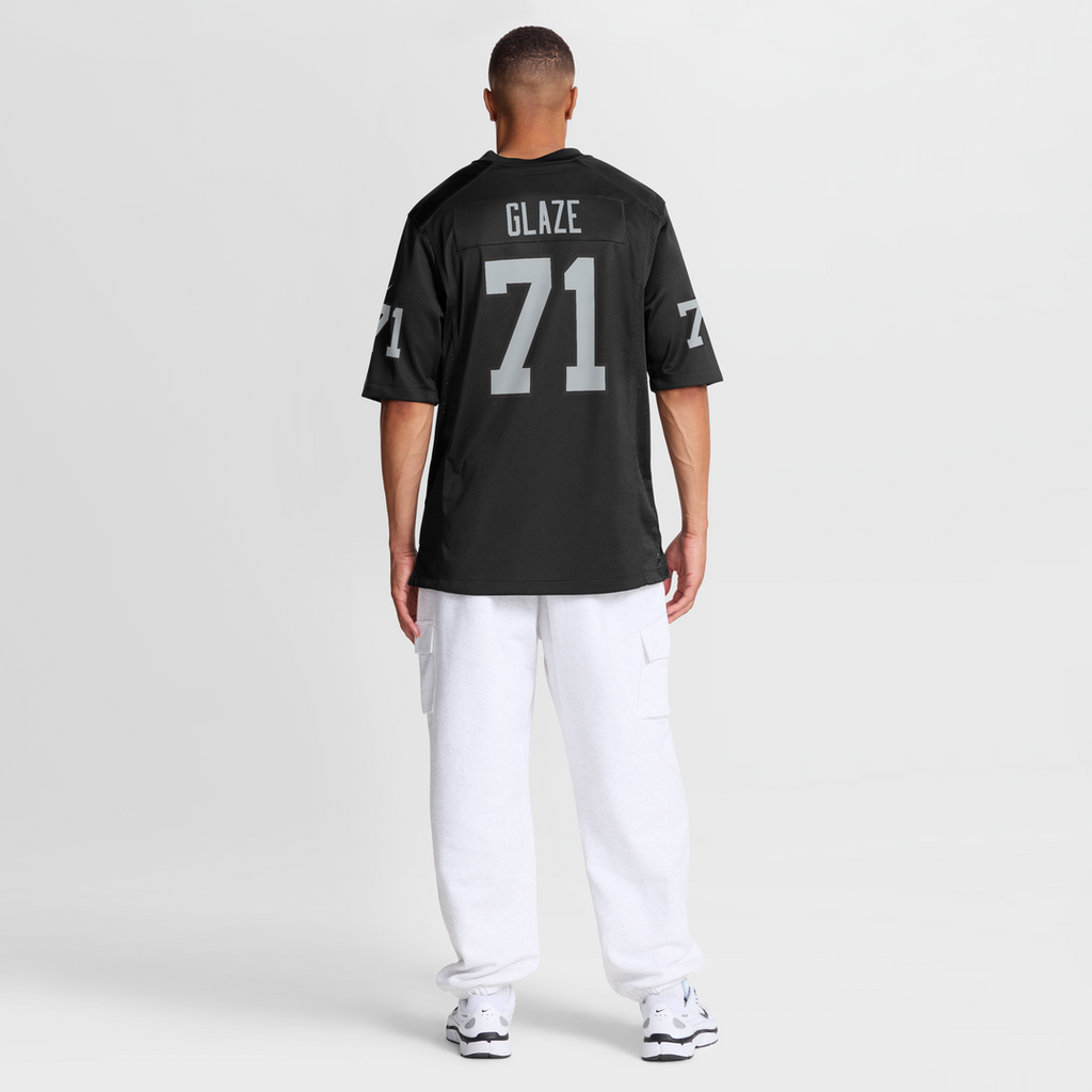 DJ Glaze Las Vegas Raiders Game Jersey - Black