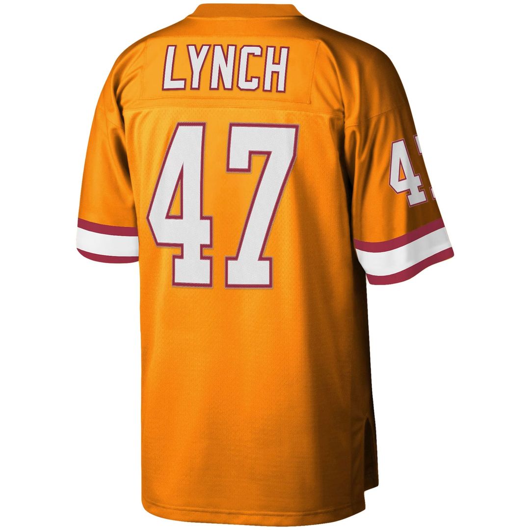John Lynch Tampa Bay Buccaneers Big & Tall 1995 Legacy Jersey - Orange
