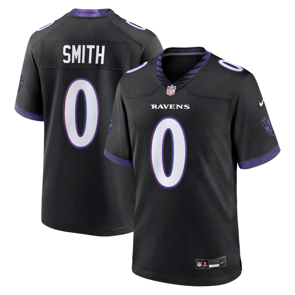 Roquan Smith Baltimore Ravens Alternate Game Jersey - Black