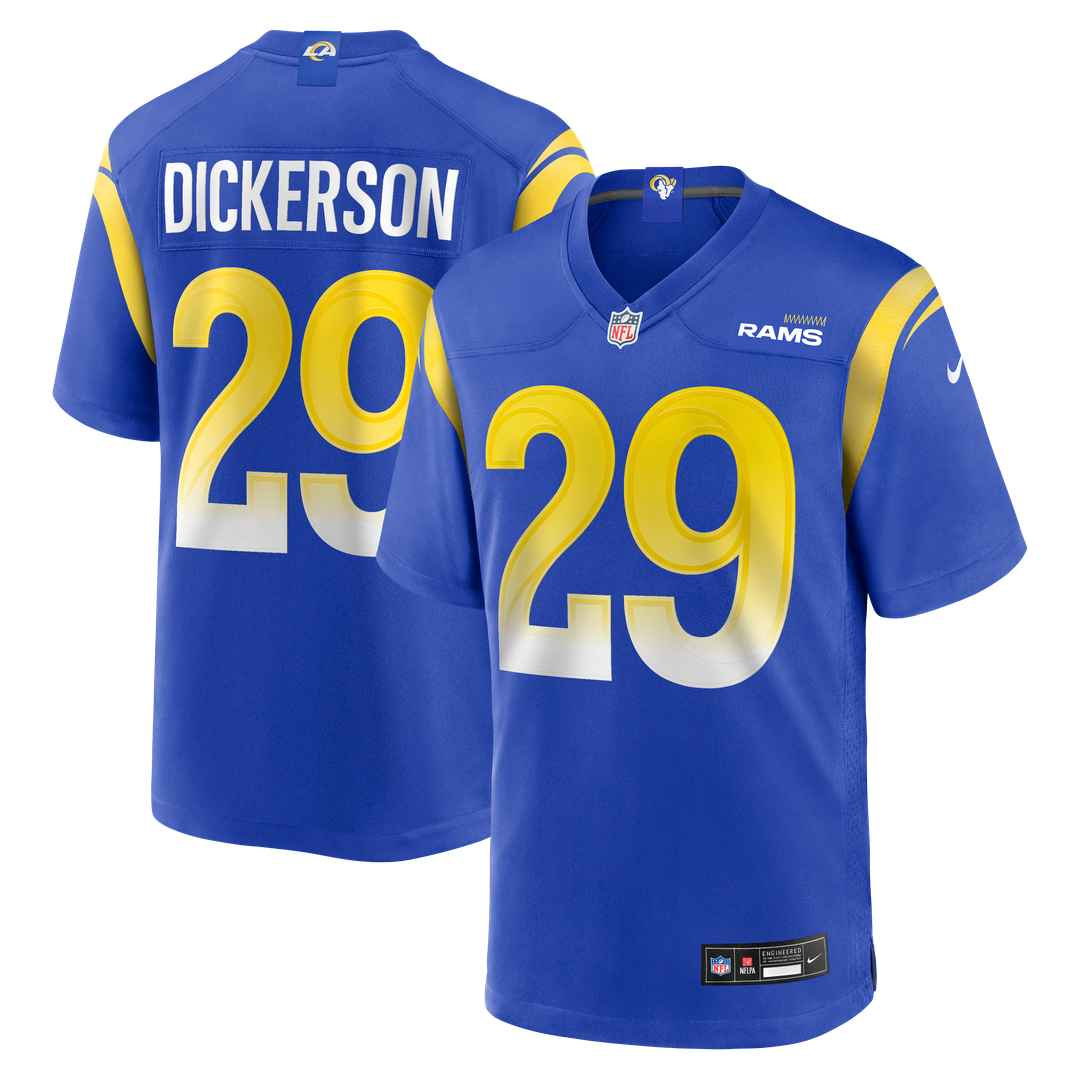 Eric Dickerson Los Angeles Rams Game Jersey - Royal Blue
