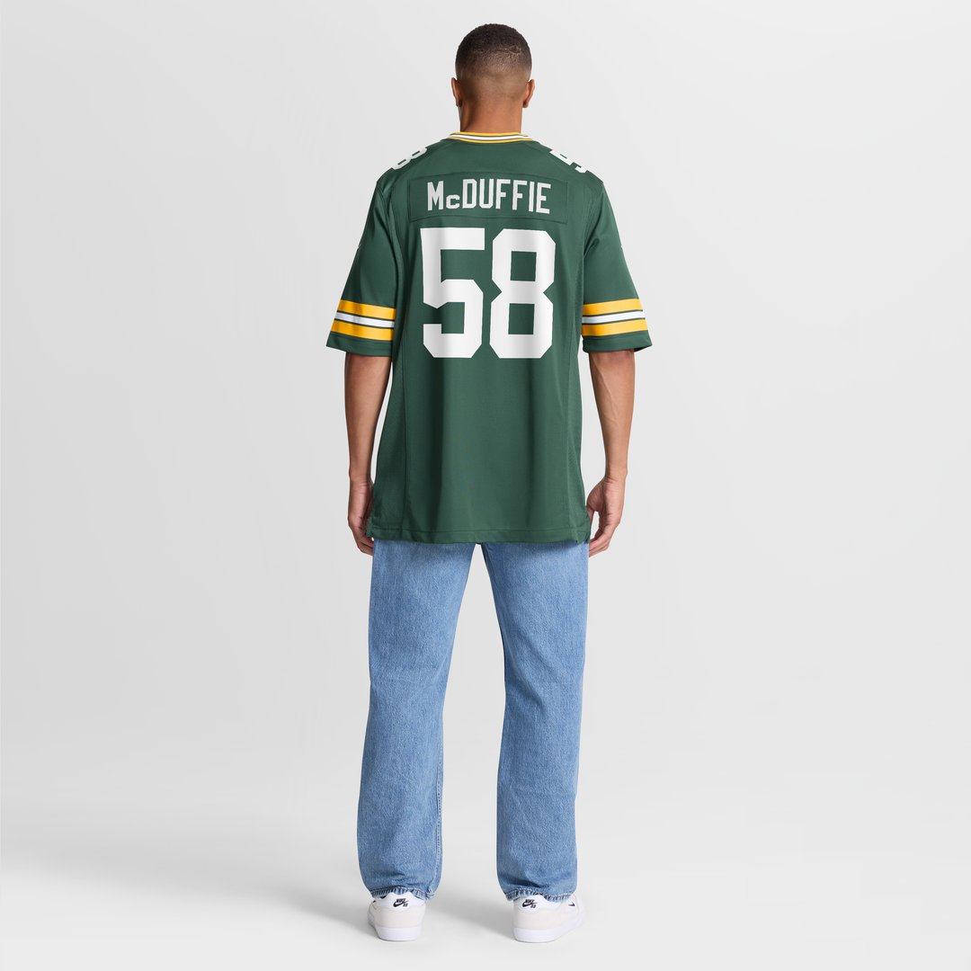 Isaiah McDuffie Green Bay Packers Game Jersey - Green