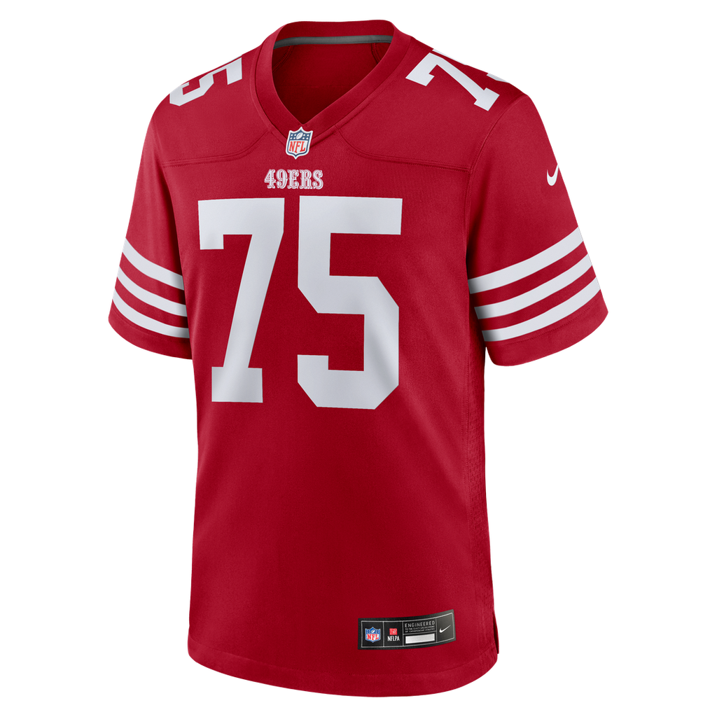 Connor Colby San Francisco 49ers Game Jersey - Scarlet