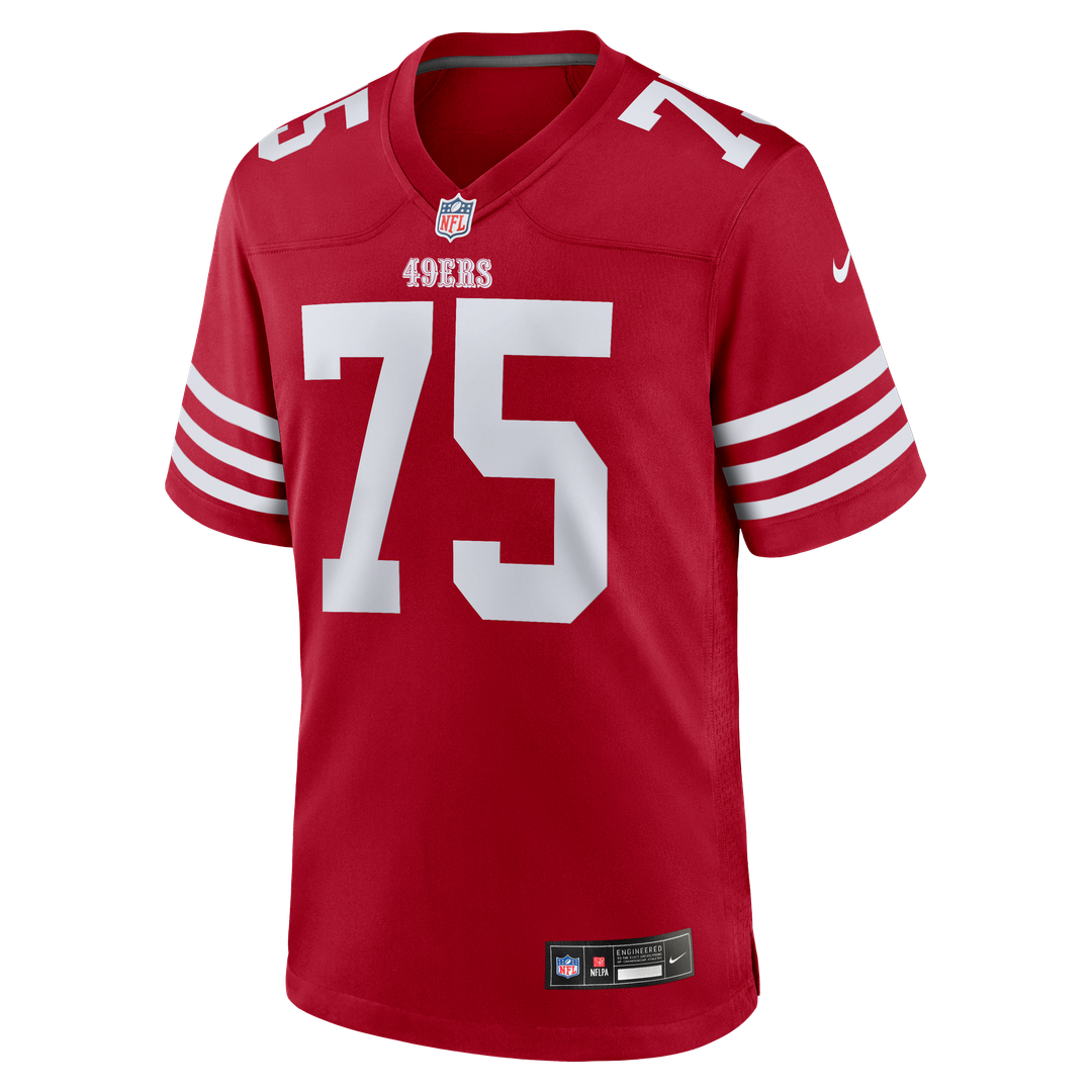 Connor Colby San Francisco 49ers Game Jersey - Scarlet