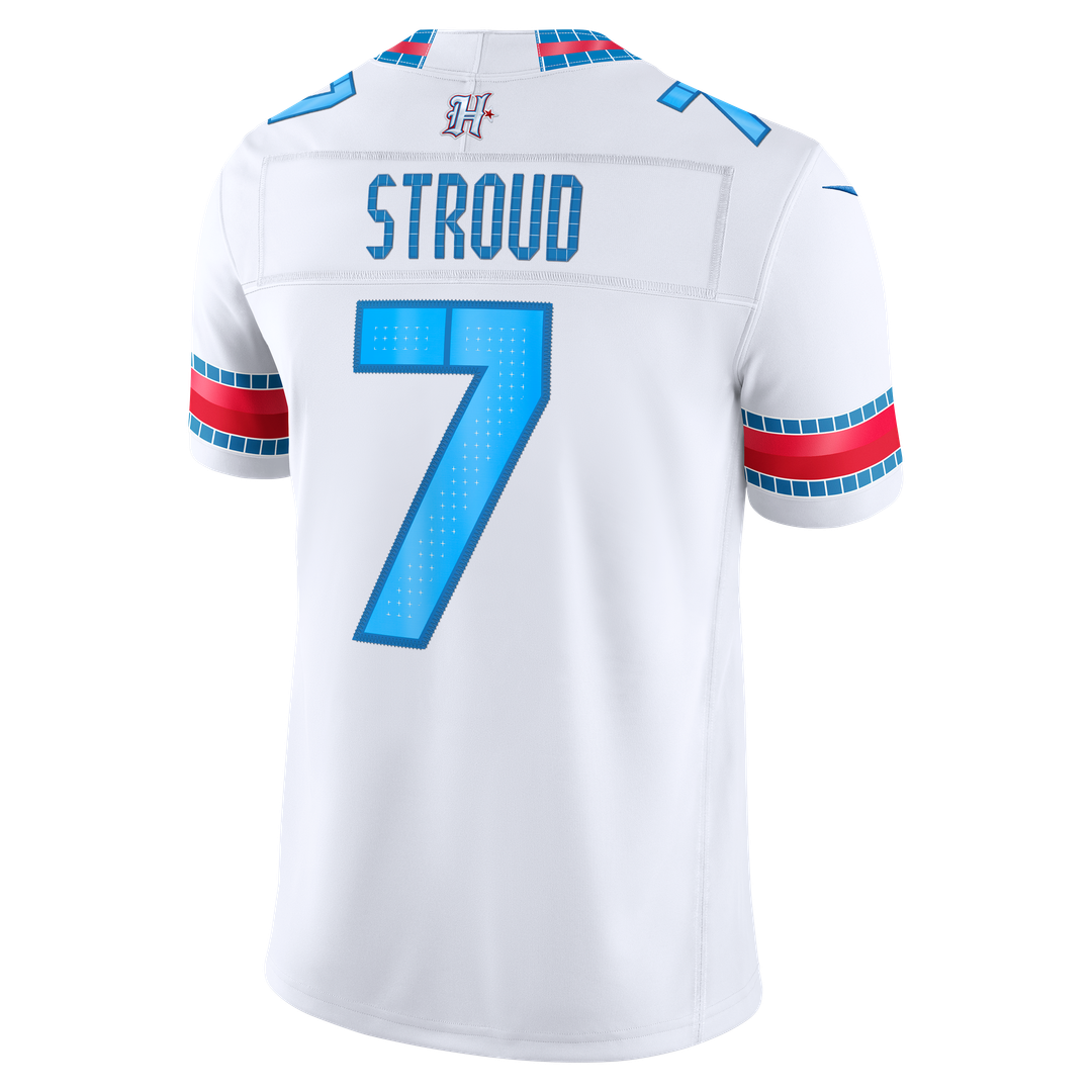 C.J. Stroud Houston Texans 2026 Rivalries Collection Stitched Limited Jersey - White