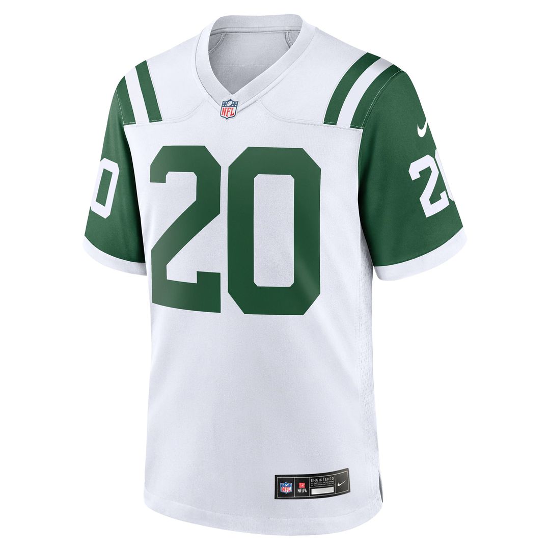 Breece Hall New York Jets Classic Alternate Game Jersey - White
