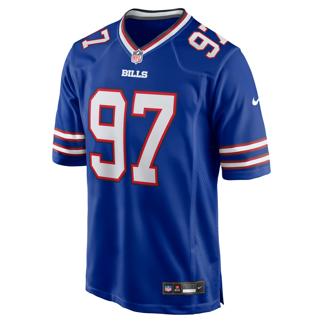 Zion Logue Buffalo Bills Game Jersey - Royal Blue