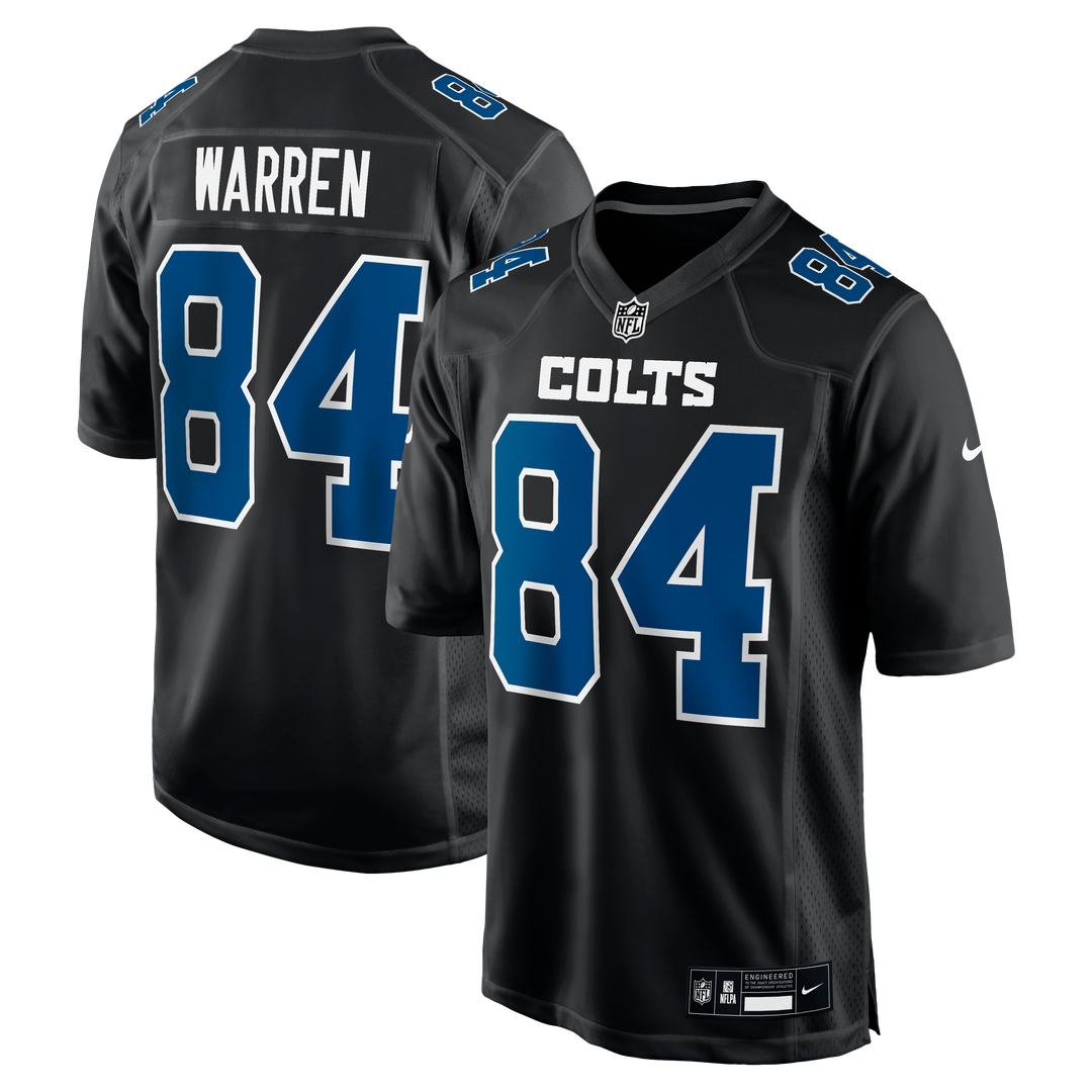 Tyler Warren Indianapolis Colts Fashion Game Jersey - Tundra White
