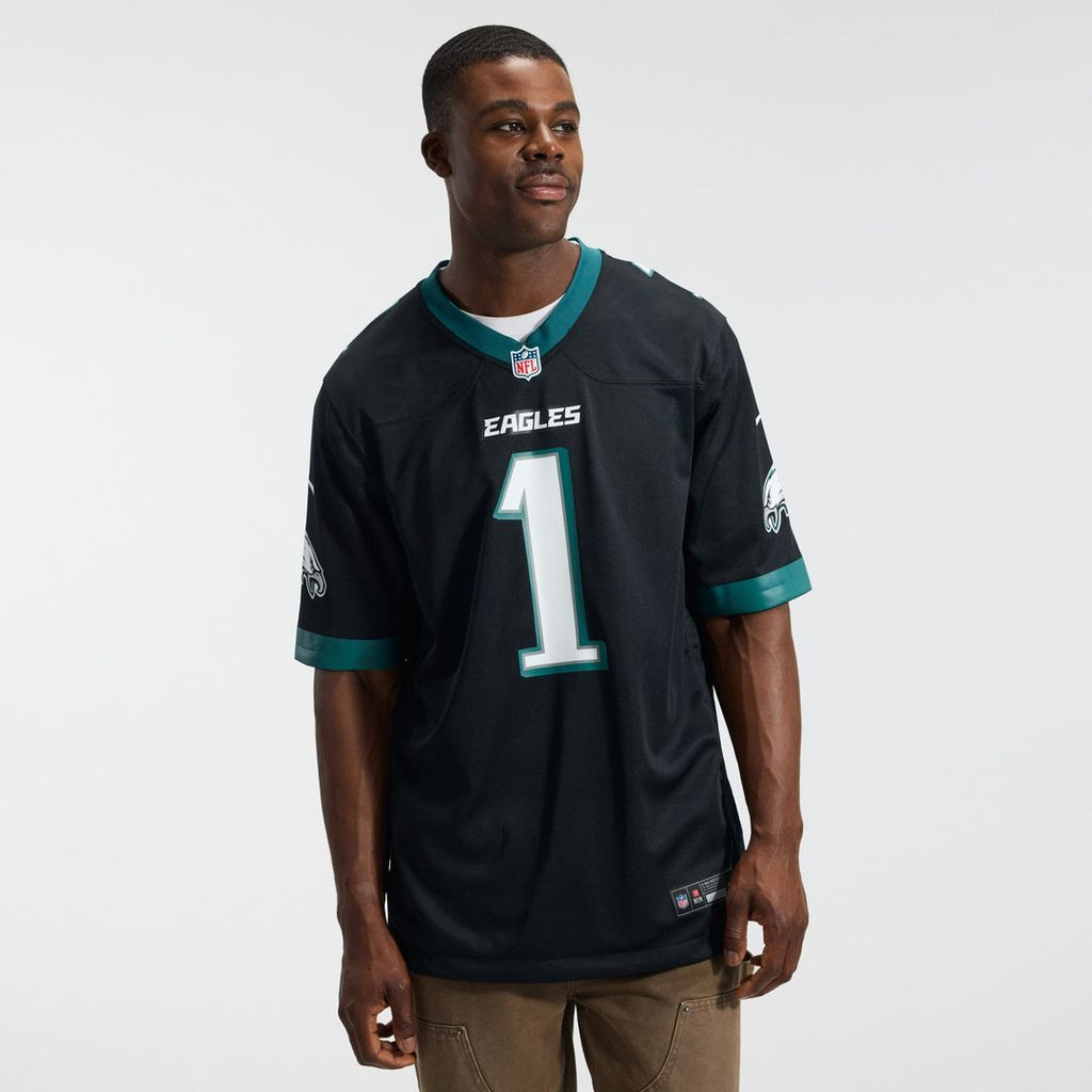 Jalen Hurts Philadelphia Eagles Game Jersey - Midnight Green