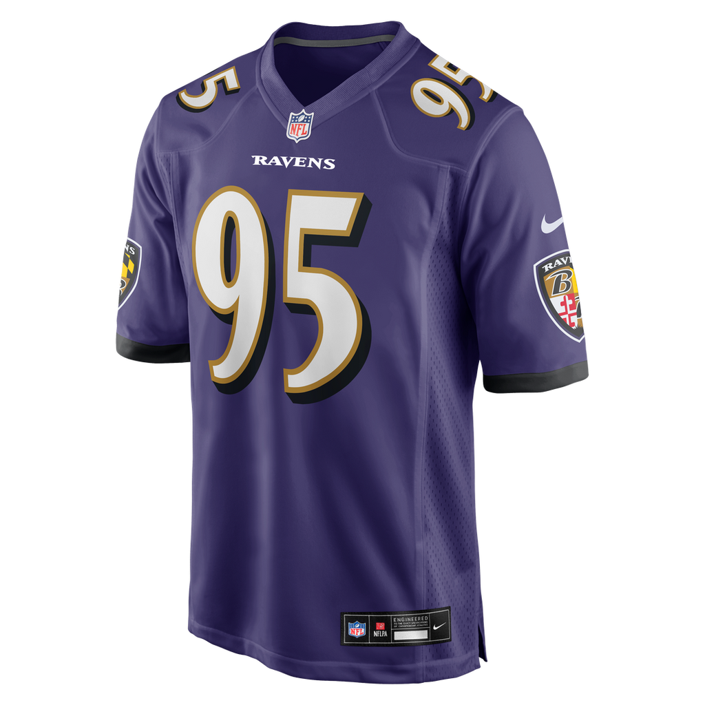 Tavius Robinson Baltimore Ravens Game Jersey - Purple