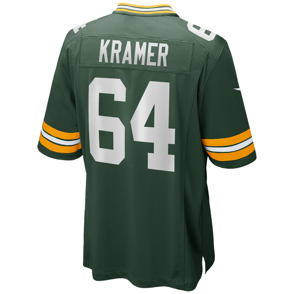 Jerry Kramer Green Bay Packers Game Jersey - Green