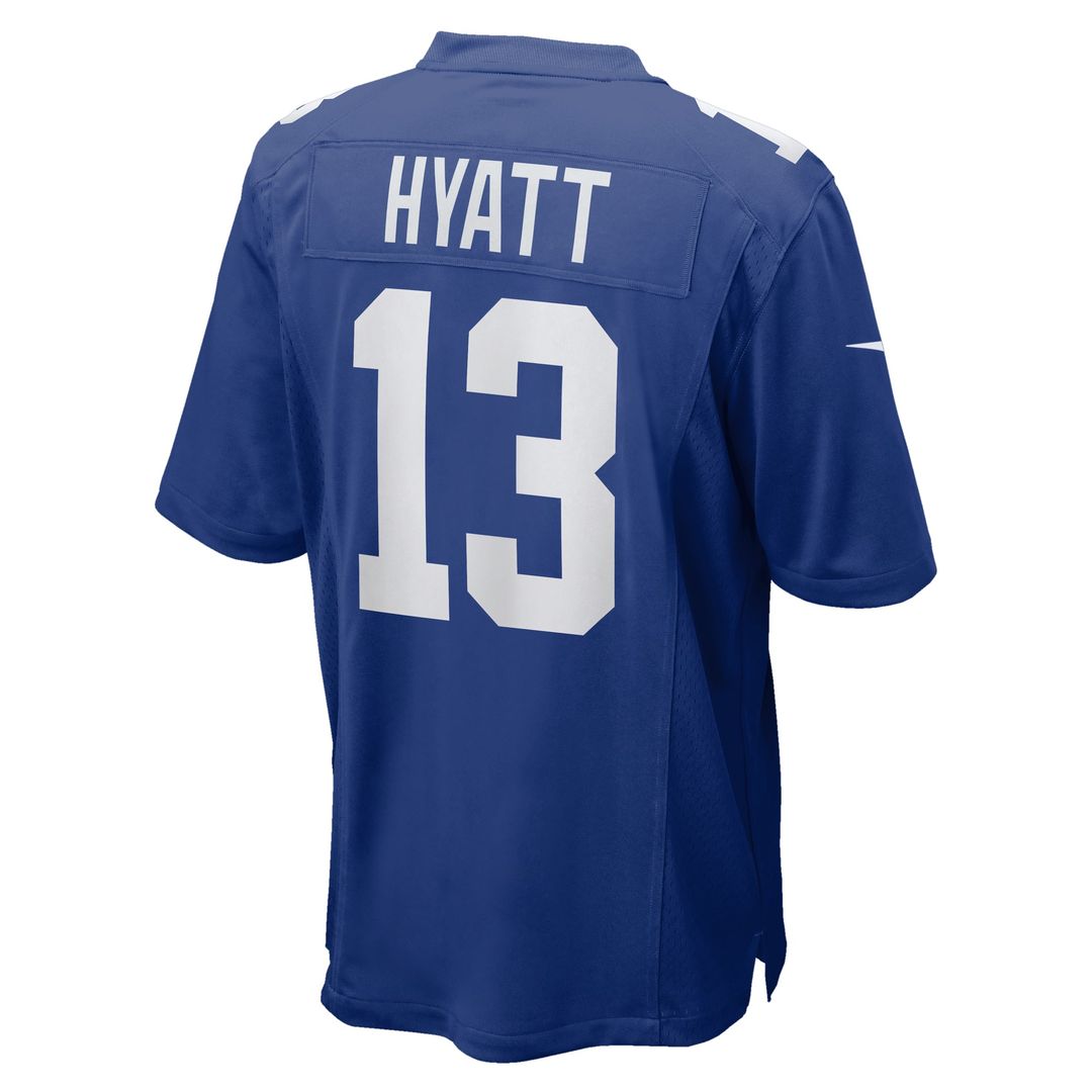 Jalin Hyatt New York Giants Game Jersey - Royal Blue