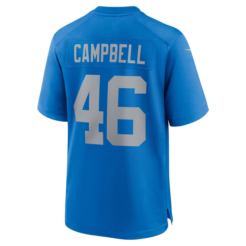 Jack Campbell Detroit Lions Alternate Game Jersey - Blue