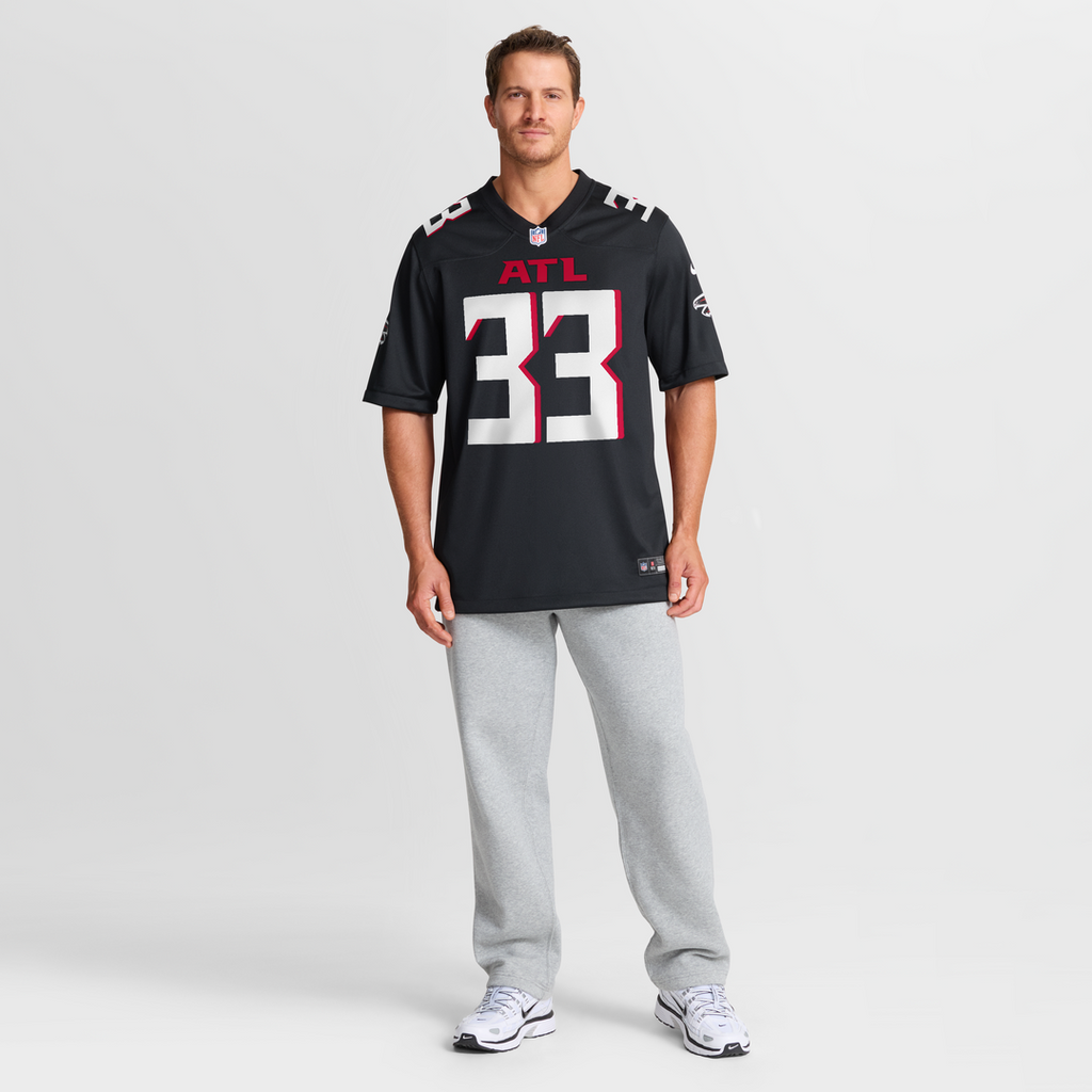 Michael Turner Atlanta Falcons Game Jersey - Black