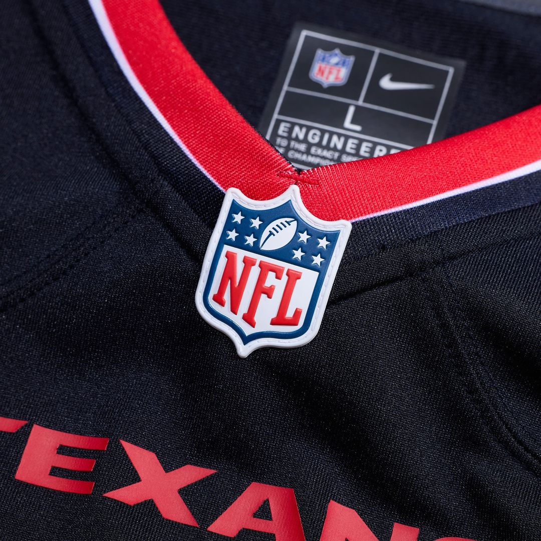 Number 1 Groom Houston Texans Game Jersey - Navy