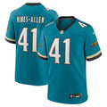 Josh Hines-Allen Jacksonville Jaguars Prowler Throwback Game Jersey - Teal