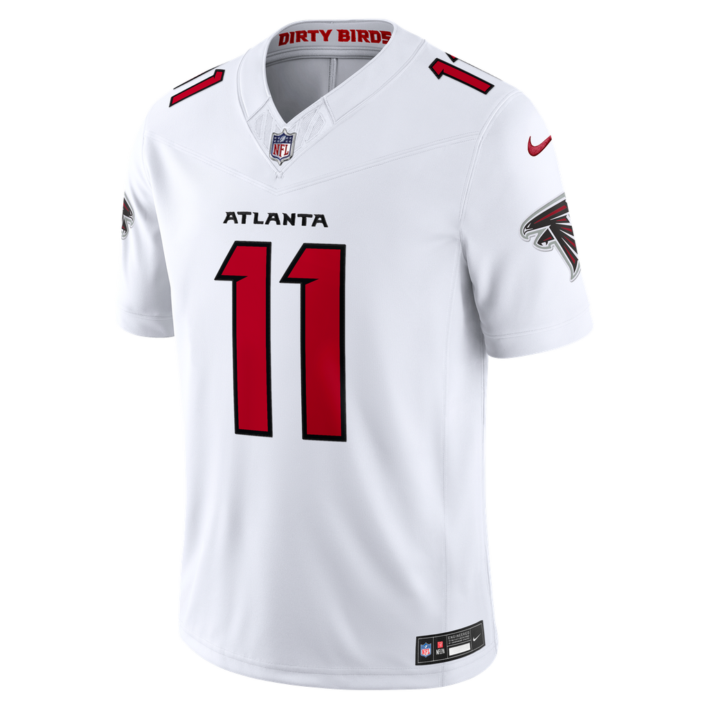 Jalon Walker Atlanta Falcons Vapor F.U.S.E. Stitched Limited Jersey - White