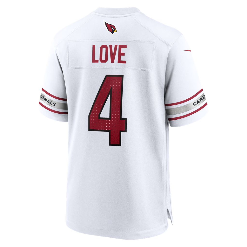 Jeremiyah Love Arizona Cardinals Game Jersey - White