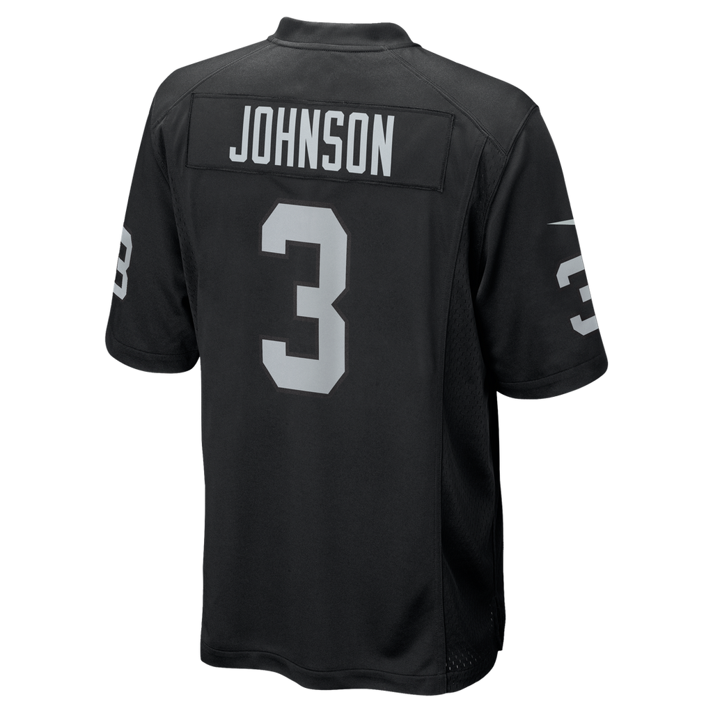 Taron Johnson Las Vegas Raiders Game Jersey - Black