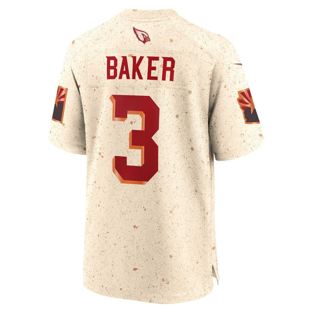 Budda Baker Arizona Cardinals Rivalries Collection Game Jersey - Natural