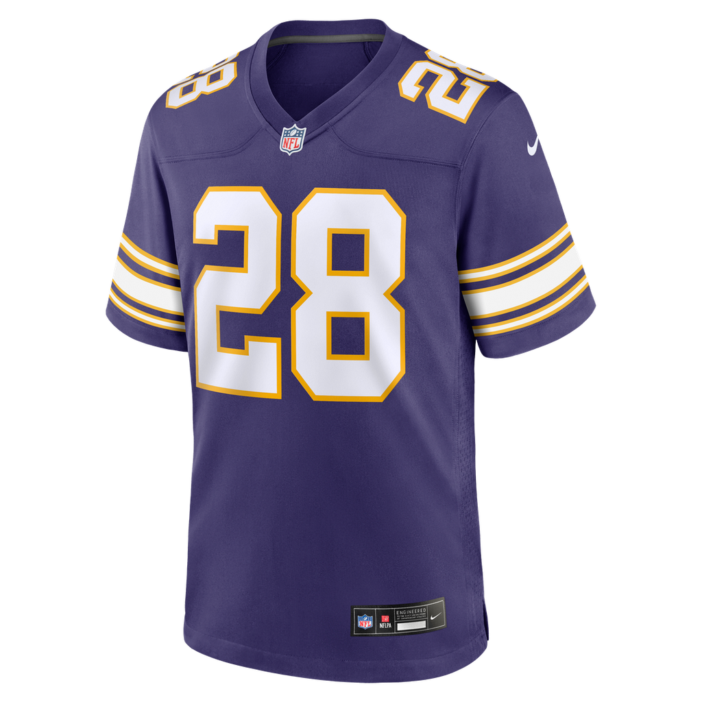 Adrian Peterson Minnesota Vikings Alternate 2 Classic Game Jersey - Purple