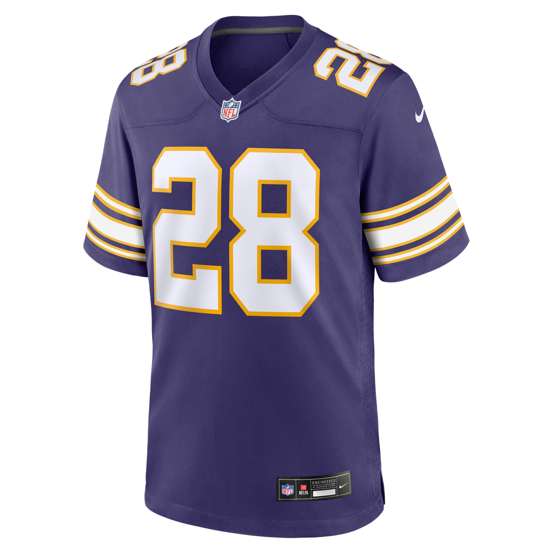 Adrian Peterson Minnesota Vikings Alternate 2 Classic Game Jersey - Purple
