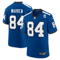 Tyler Warren Indianapolis Colts Alternate 2 Indiana Nights Game Jersey - Heather Royal