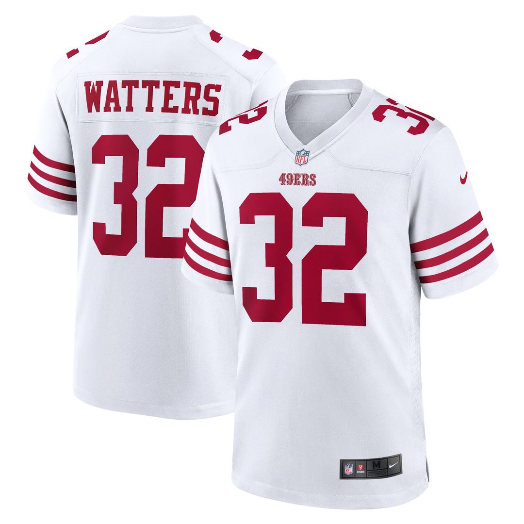 Ricky Watters San Francisco 49ers Game Jersey - White