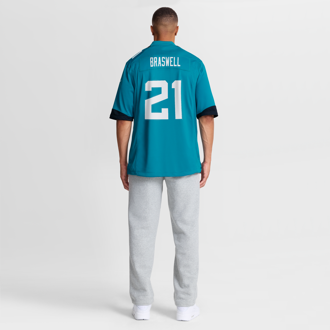 Christian Braswell Jacksonville Jaguars Game Jersey - Teal