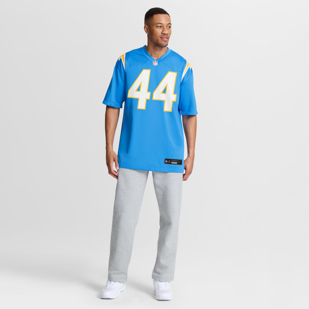 Scott Matlock Los Angeles Chargers Game Jersey - Powder Blue