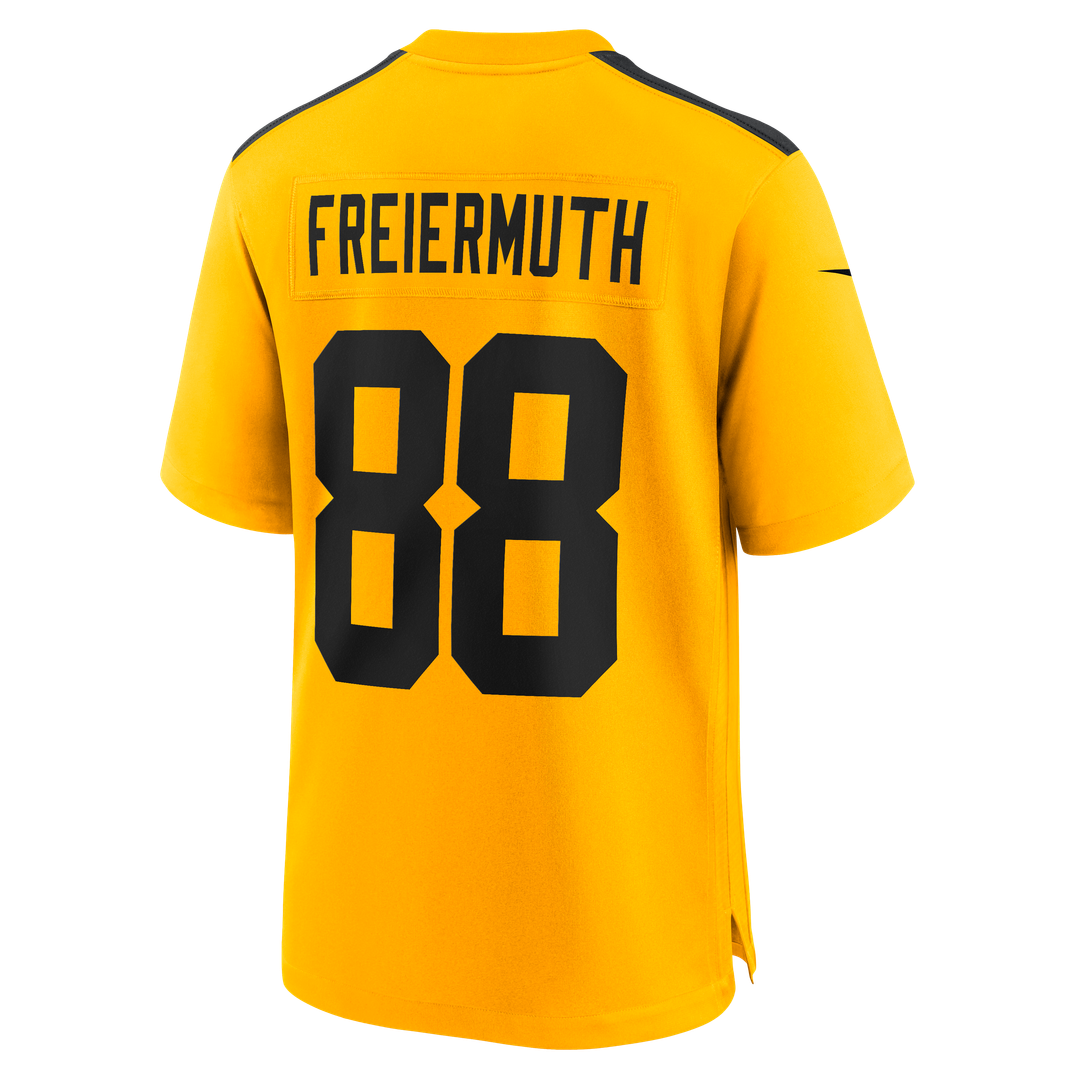Pat Freiermuth Pittsburgh Steelers Alternate 1933 Throwback Game Jersey - Gold