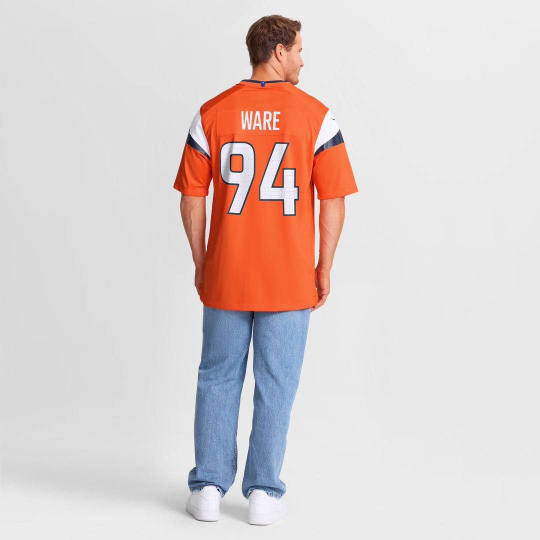 DeMarcus Ware Denver Broncos Team Game Jersey - Orange
