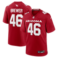 Aaron Brewer Arizona Cardinals Game Jersey - Cardinal