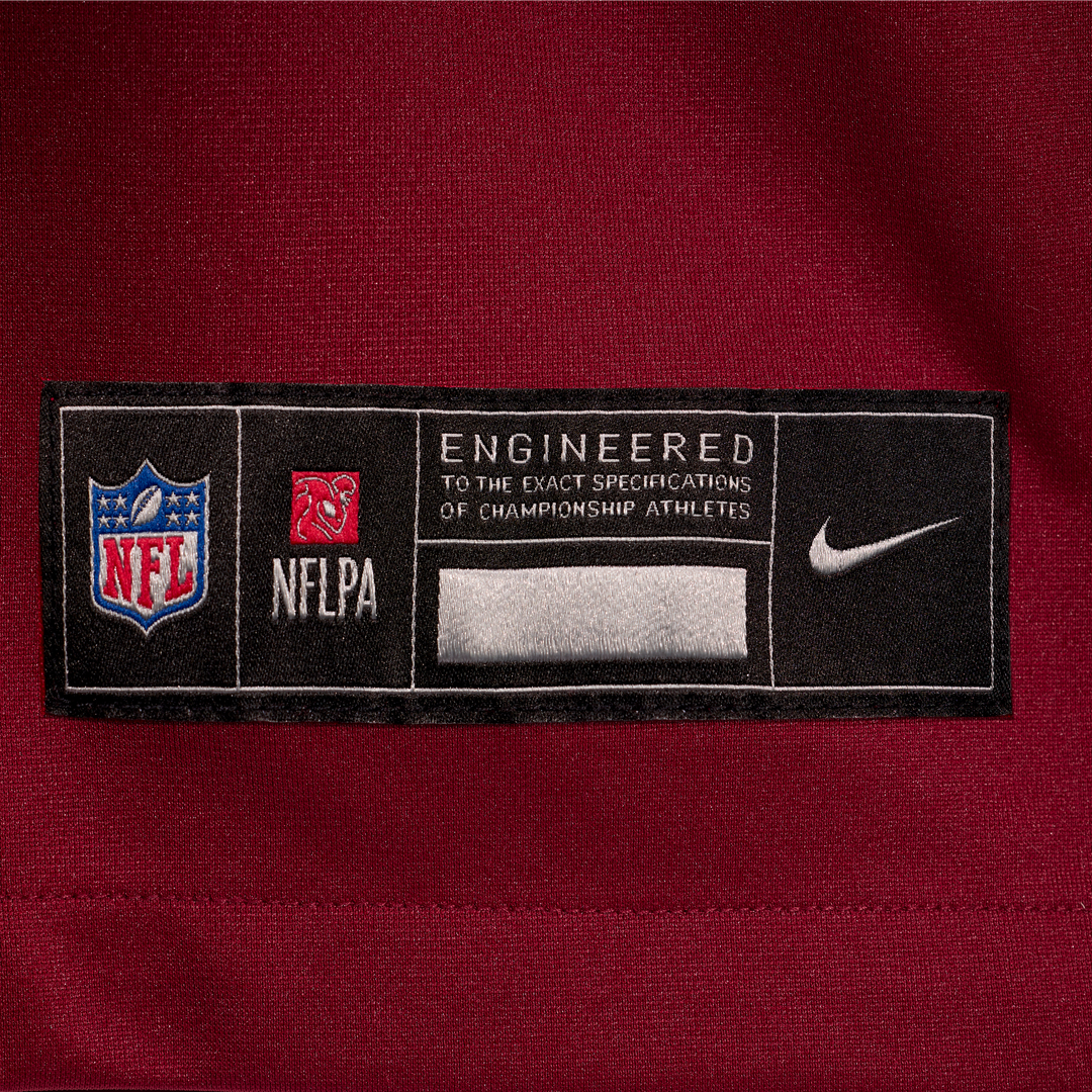 Car'lin Vigers Washington Commanders Game Jersey - Burgundy