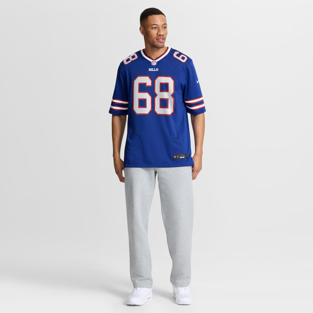 Joe DeLamielleure Buffalo Bills Game Jersey - Royal Blue