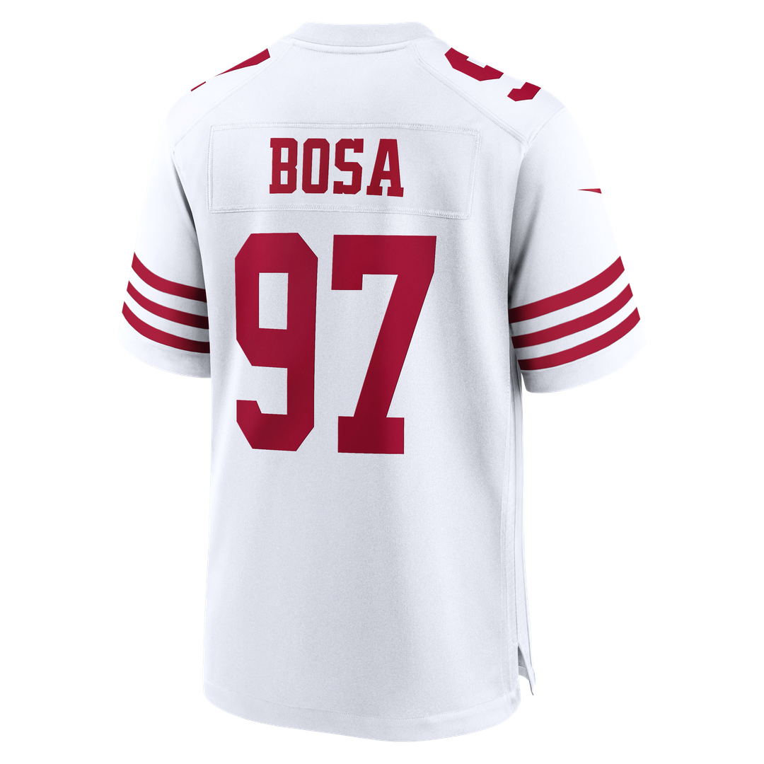 Nick Bosa San Francisco 49ers 80th Anniversary Game Jersey - White