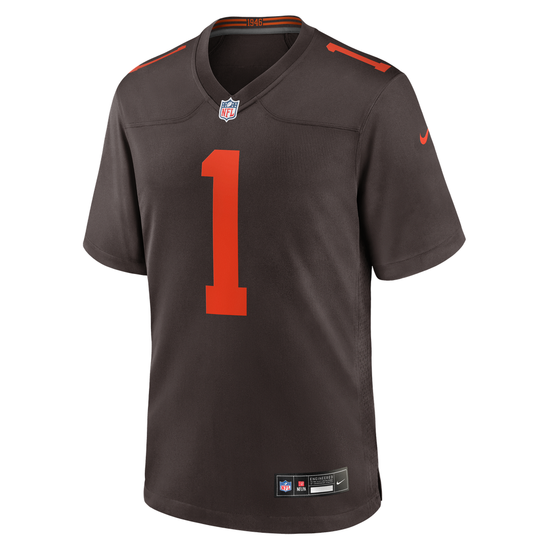 KC Concepcion Jr. Cleveland Browns Alternate Game Jersey - Brown