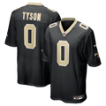 Jordyn Tyson New Orleans Saints Game Jersey - Black