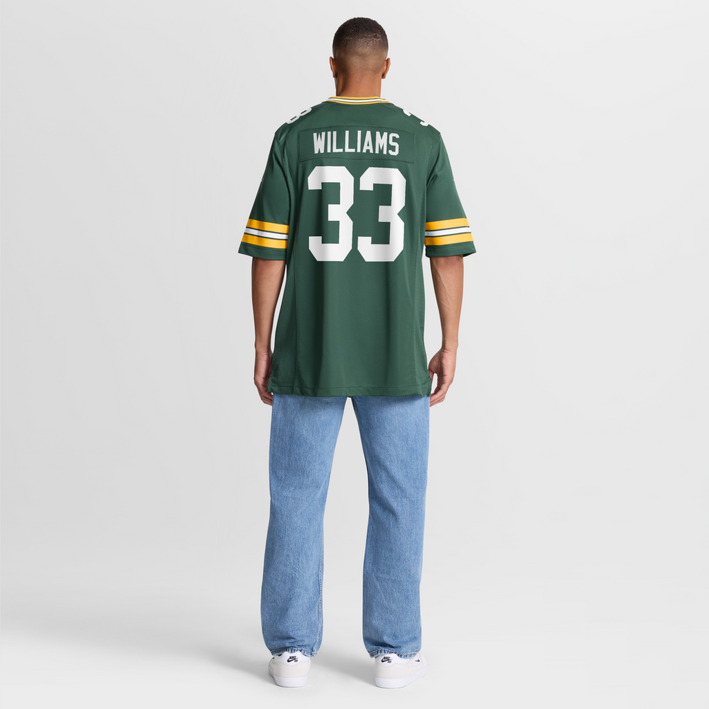 Evan Williams Green Bay Packers Game Jersey - Green