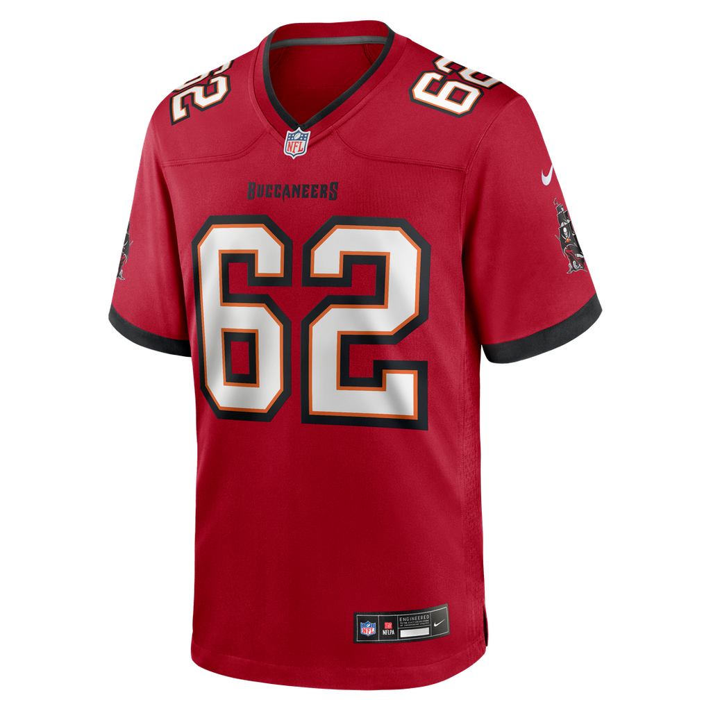 Graham Barton Pick No. 26 Game Jersey - Red