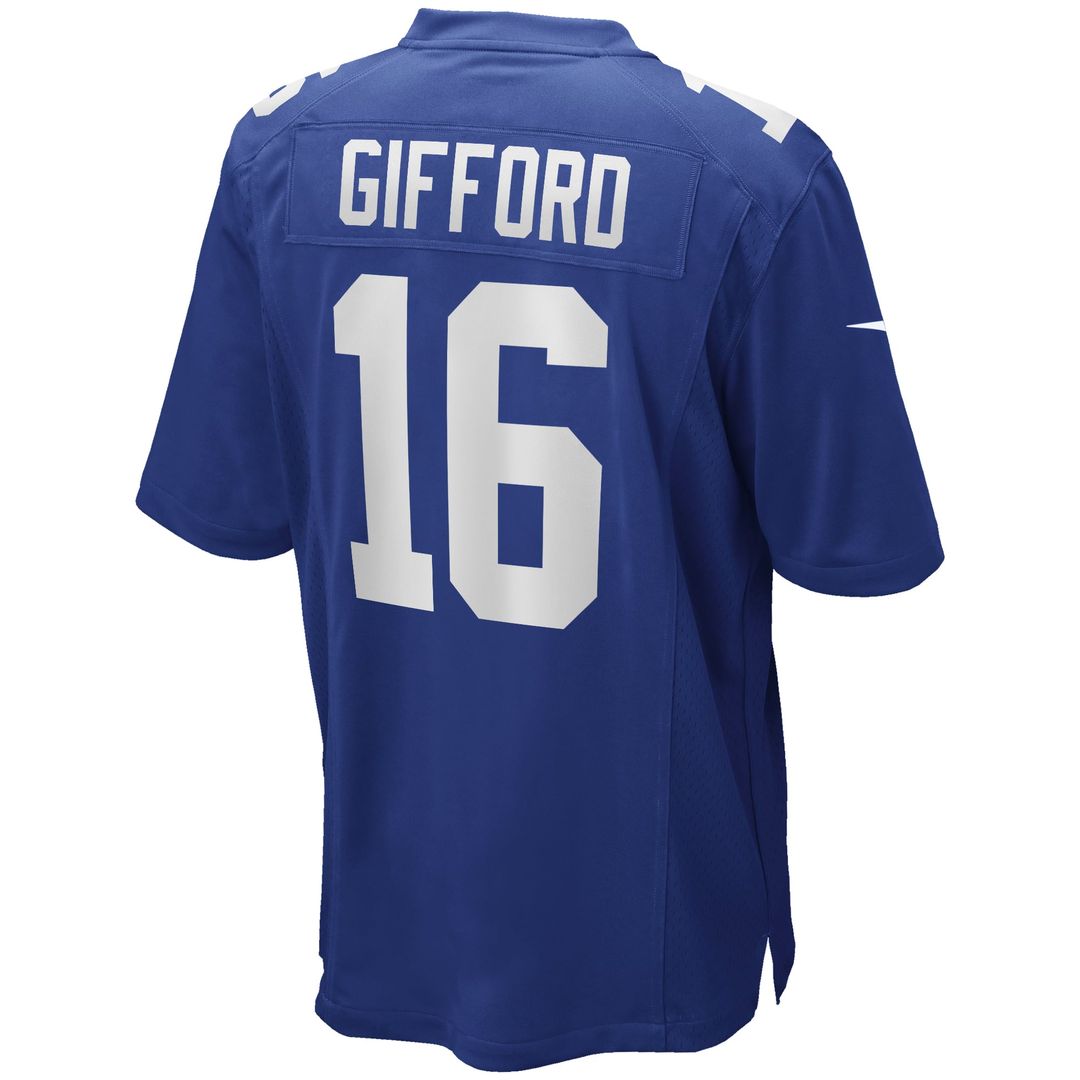 Frank Gifford New York Giants Game Jersey - Royal Blue