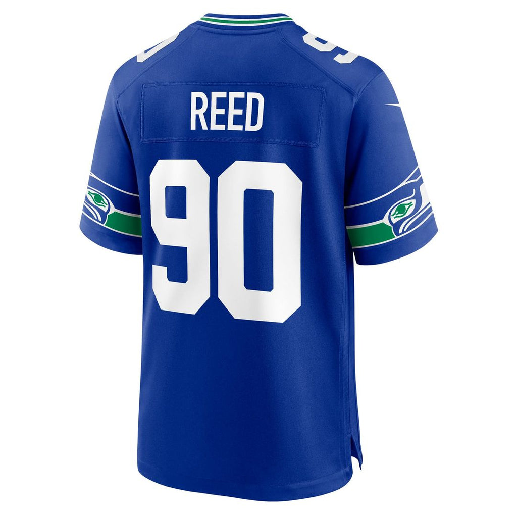 Jarran Reed Seattle Seahawks Alternate Game Jersey - Royal Blue