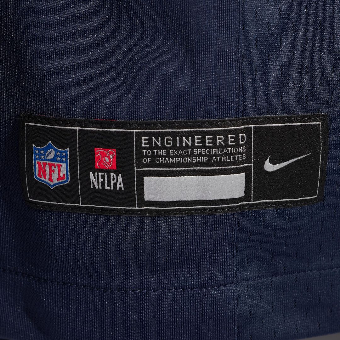 Darnell Wright Chicago Bears Game Jersey - Navy