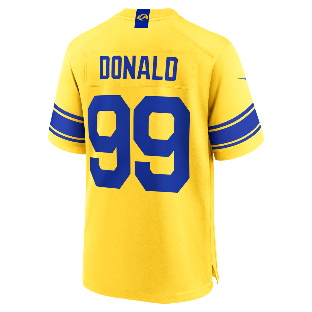 Aaron Donald Los Angeles Rams Game Jersey - White