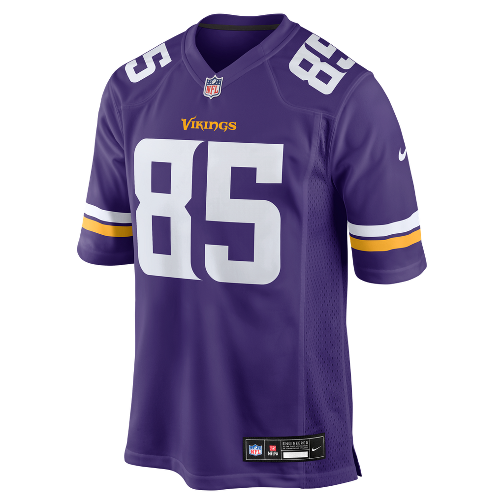Ben Yurosek Minnesota Vikings Game Jersey - Purple