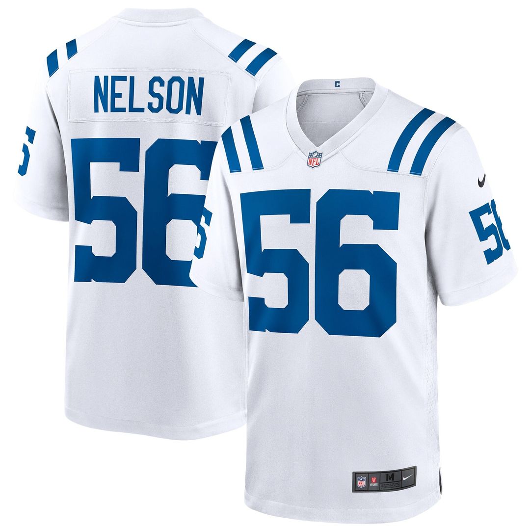 Quenton Nelson Indianapolis Colts Game Jersey - White