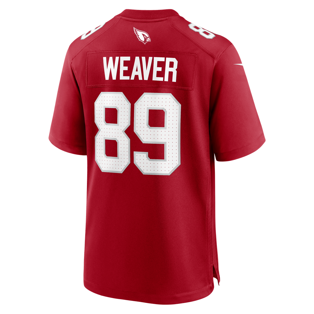 Xavier Weaver Arizona Cardinals Game Jersey - Cardinal