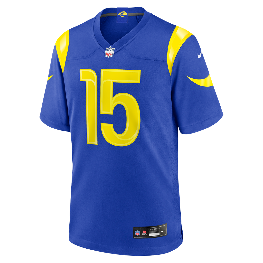Ty Simpson Los Angeles Rams Game Jersey - Royal Blue