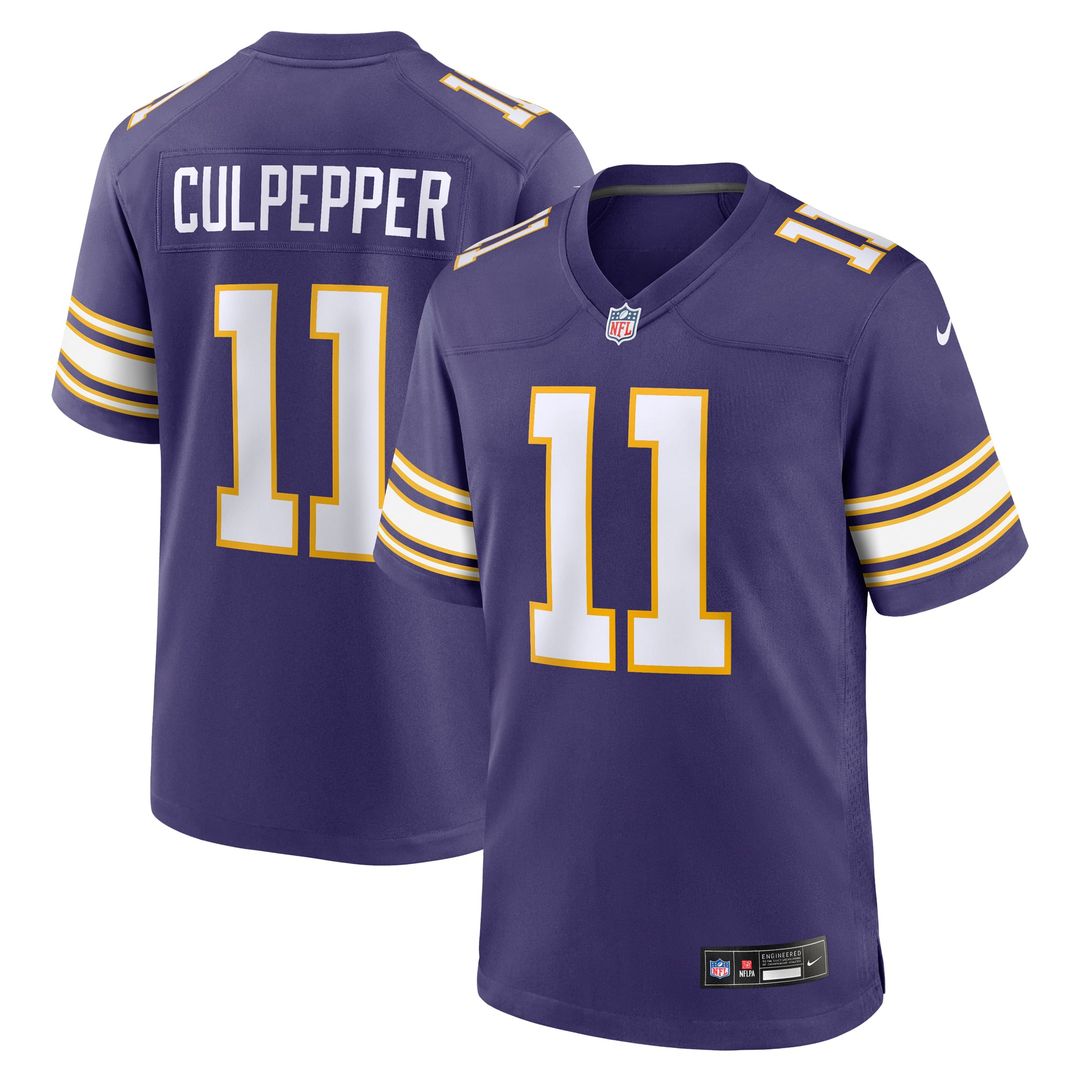 Daunte Culpepper Minnesota Vikings Alternate Game Jersey - Purple